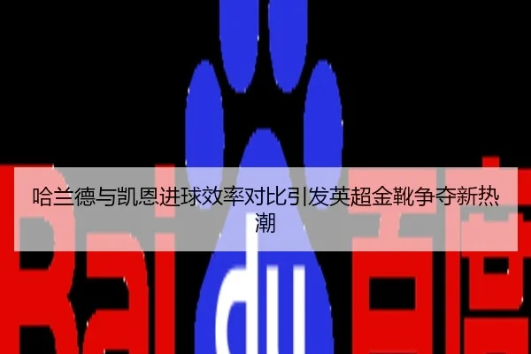 哈兰德与凯恩进球效率对比引发英超金靴争夺新热潮